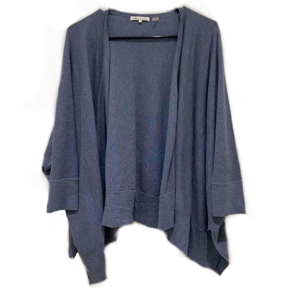 EUC- Minnie Rose 100% Cotton Open Front Cardigan Sweater / Shrug